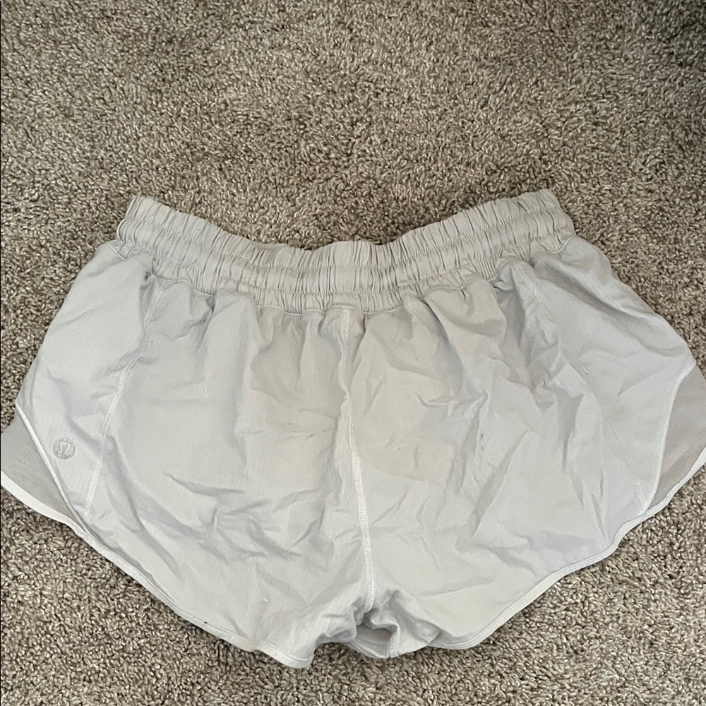 lululemon athletica Light Gray Athletic Shorts